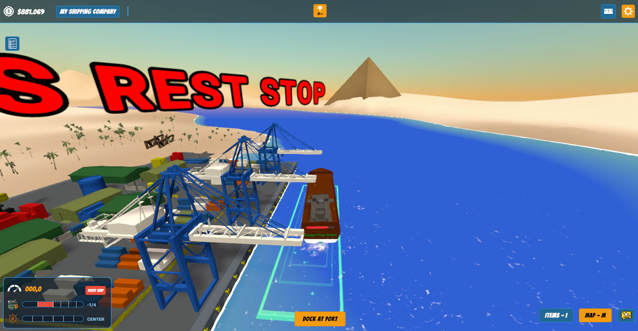 suez canal training simulator